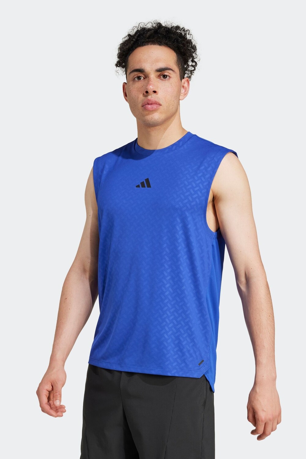 

Силовой танк Adidas, синий