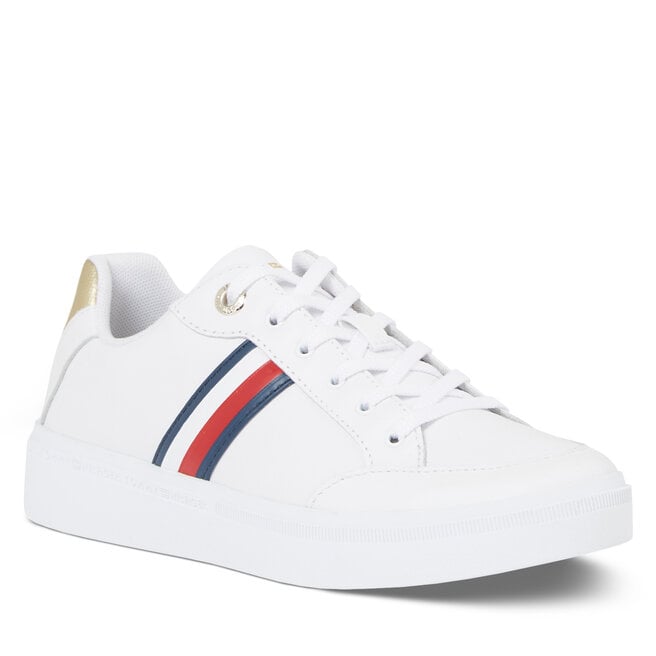 

Кроссовки Tommy Hilfiger ElevatedGlobal Stripes, белый