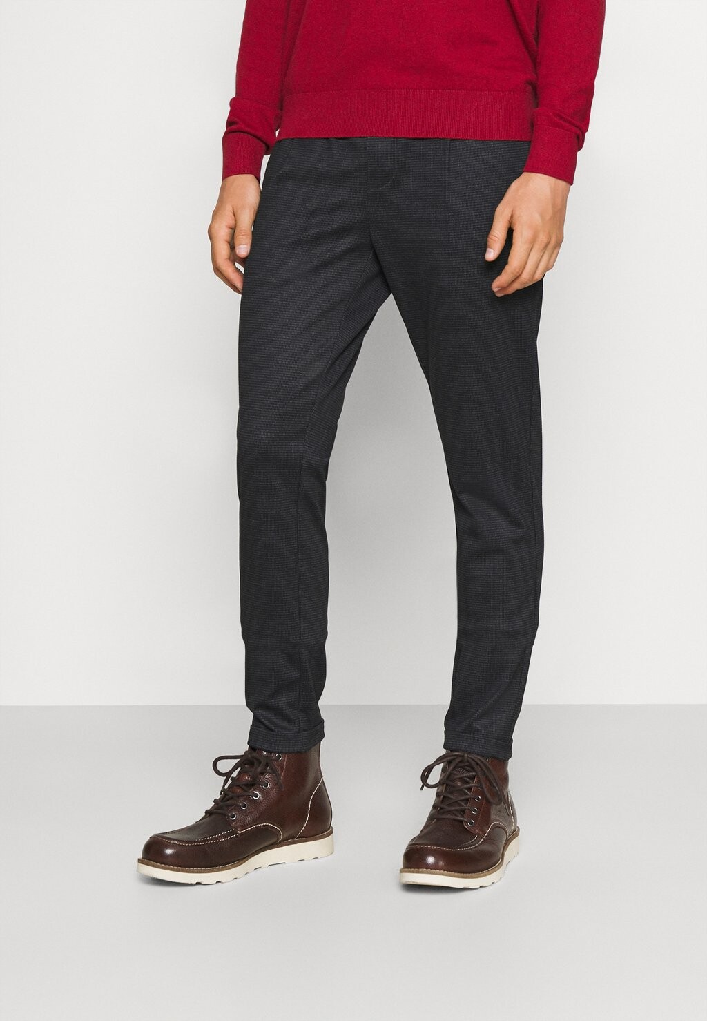 

Брюки EBERLEIN With Rolled Up Indicode, цвет cayman grey