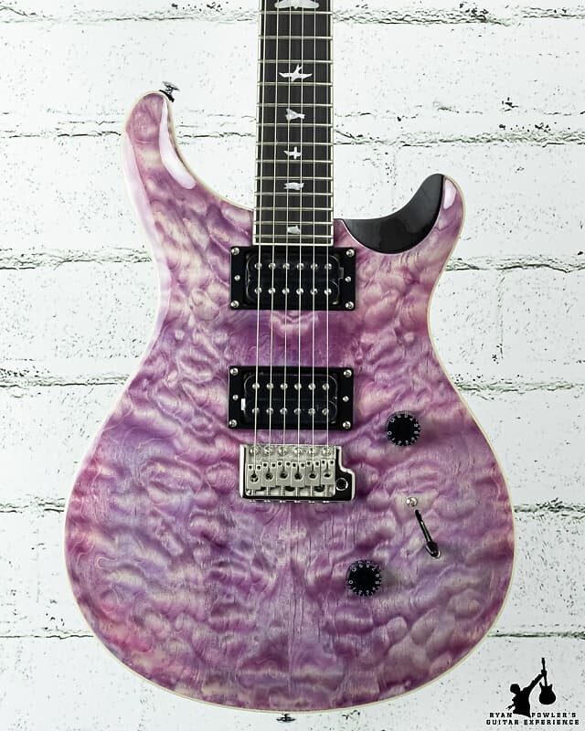 

Электрогитара PRS SE Custom 24 Quilted Maple Violet w/ bag