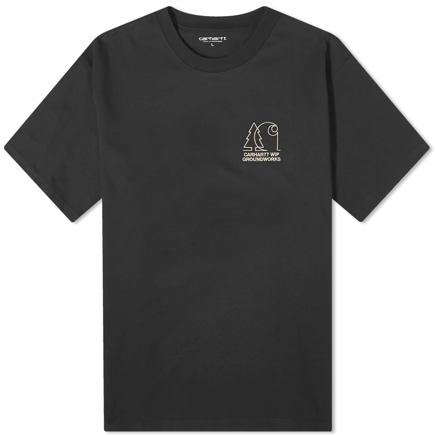 

Футболка Carhartt Wip Groundworks, черный