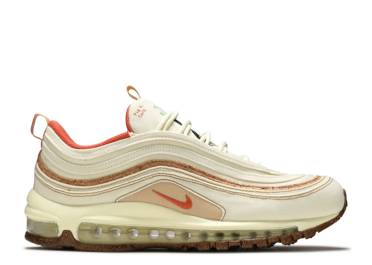

Кроссовки Nike Air Max 97 'Cork', кремовый, Бежевый