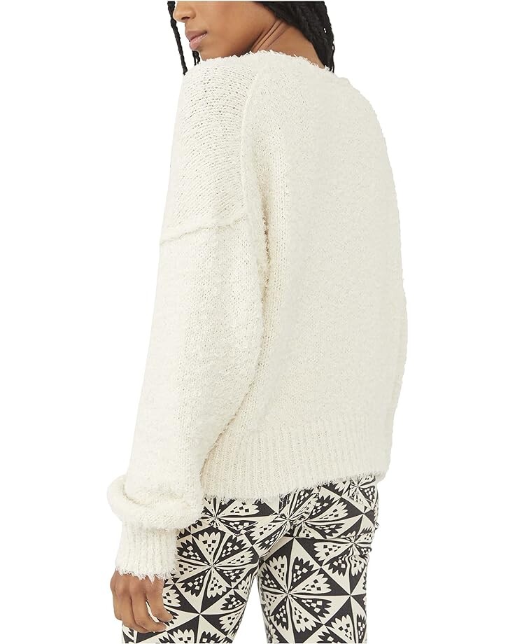 

Свитер Free People Theo V-Neck, кремовый