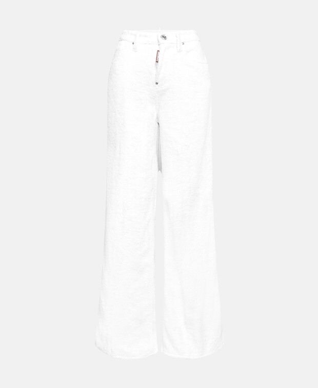 

Широкие брюки Dsquared2, белый