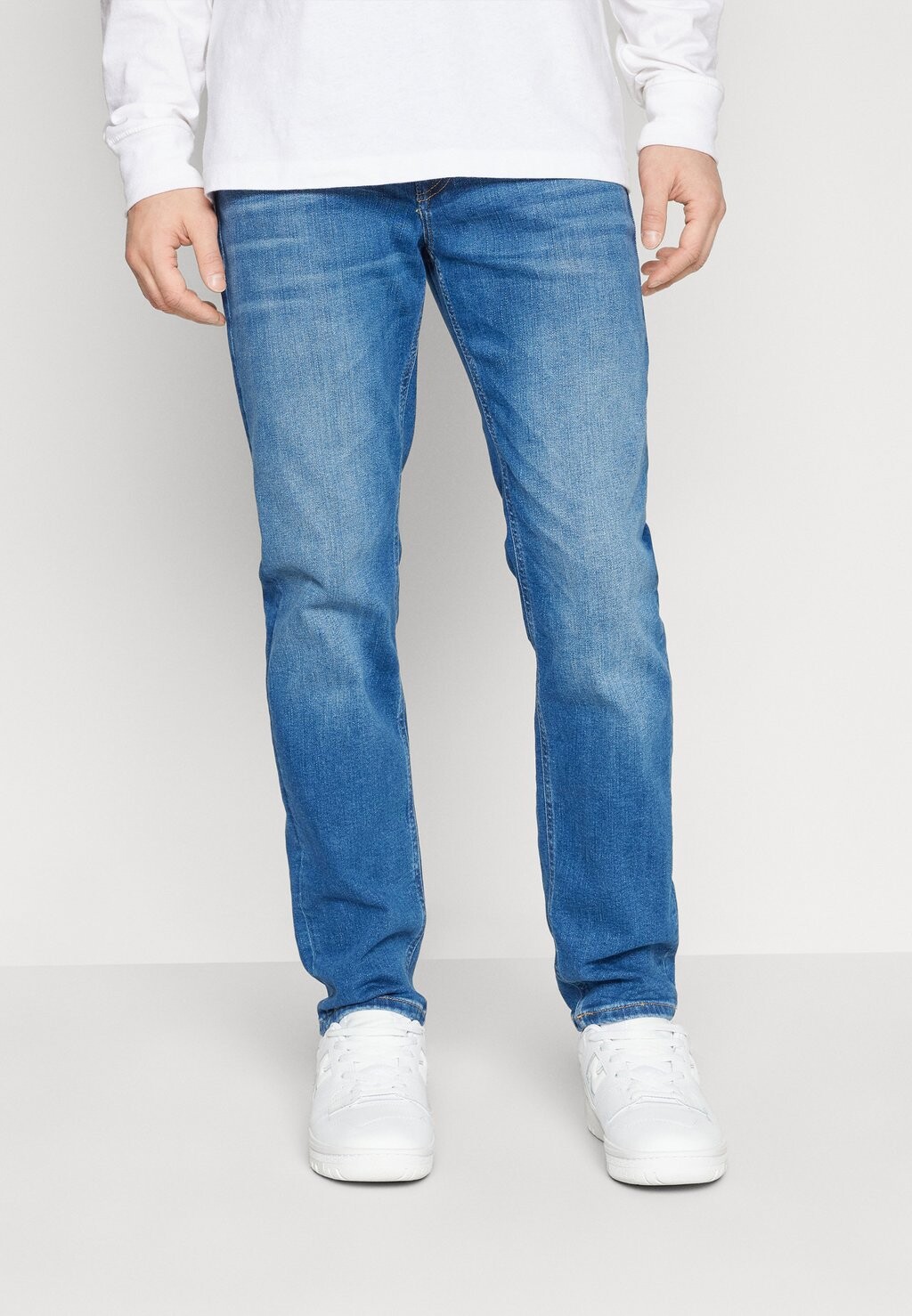 

Джинсы Slim Fit JJICLARK JJORIGINAL Jack & Jones, темно-синий