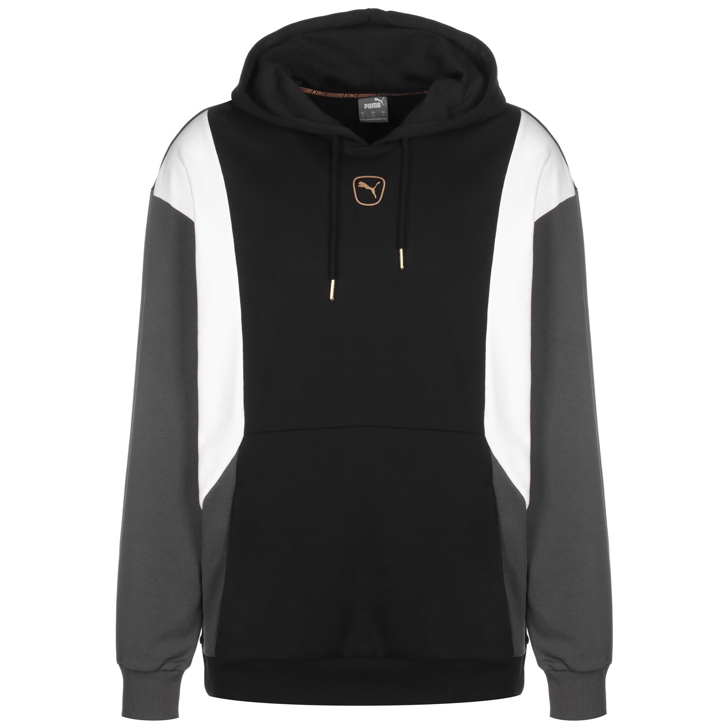 

Толстовка Puma Kapuzenpullover King, черный