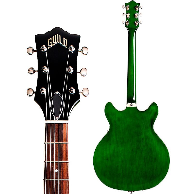 

Электрогитара Guild Starfire I DC With Vibrato Tailpiece Semi-Hollow Electric Guitar Emerald Green