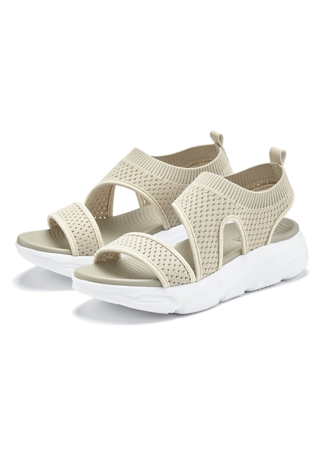 

Трекинговые сандалии LASCANA, цвет beige