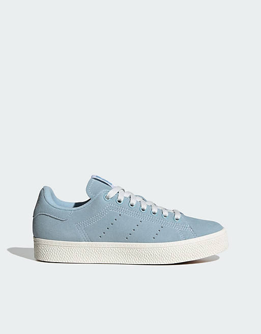 

Небесно-голубые кроссовки adidas Originals Stan Smith