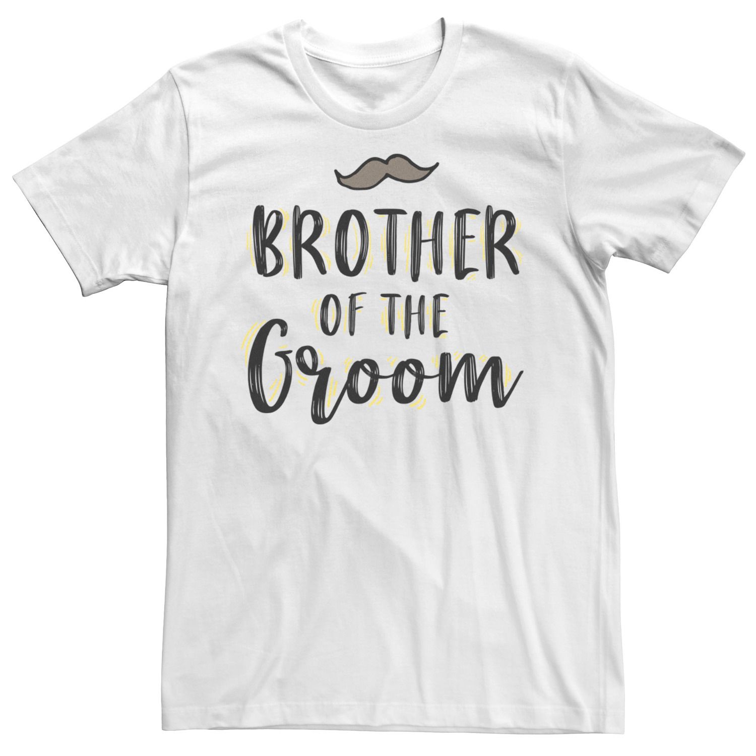 прикольная мужская футболка команда жениха Мужская футболка «Брат жениха» Licensed Character