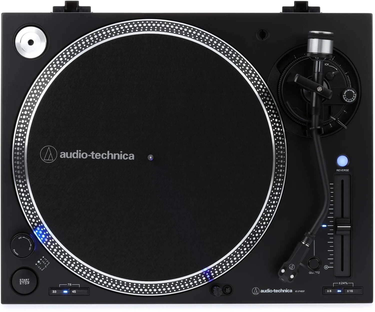 

Audio-Technica AT-LP140XP Проигрыватель с прямым приводом — черный