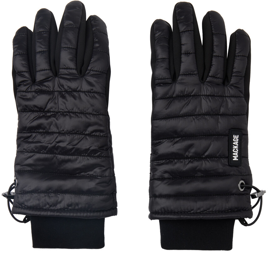 

Черные перчатки Alfie Re-Stop Mackage