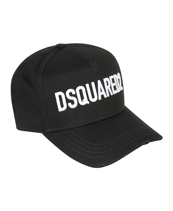 

Бейсбольная кепка из габардина Dsquared2, черный