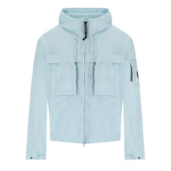 

Пальто chrome-r starlight hooded jacket Cp Company, синий