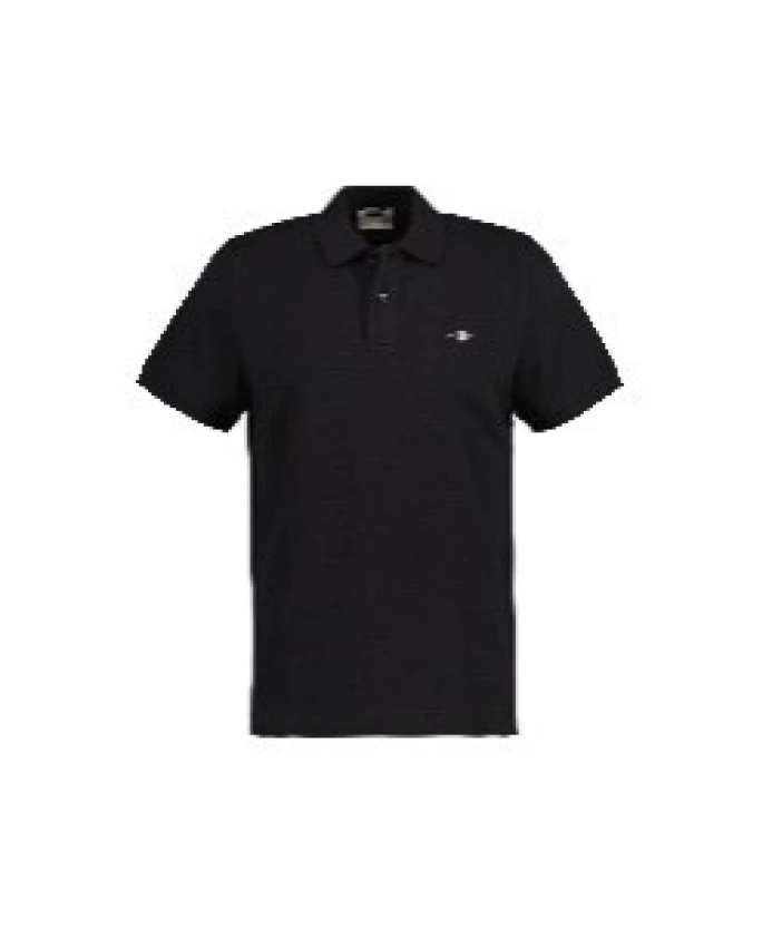 

Классическая рубашка поло для мужчин Gant, черный