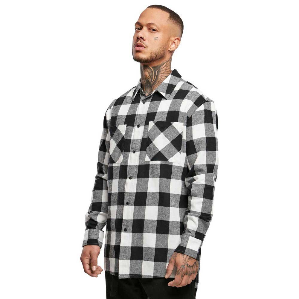 

Рубашка с длинным рукавом Urban Classics Long Oversized Checked, серый