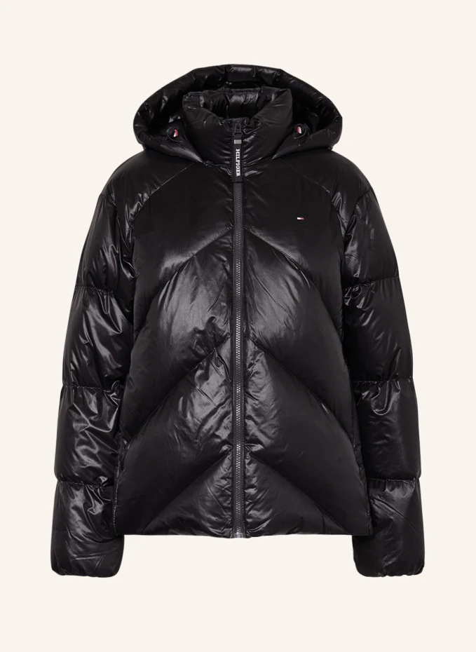 

Пуховик Tommy Hilfiger, черный