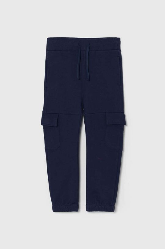 Спортивные брюки из хлопка для мальчиков United Colors of Benetton, темно-синий