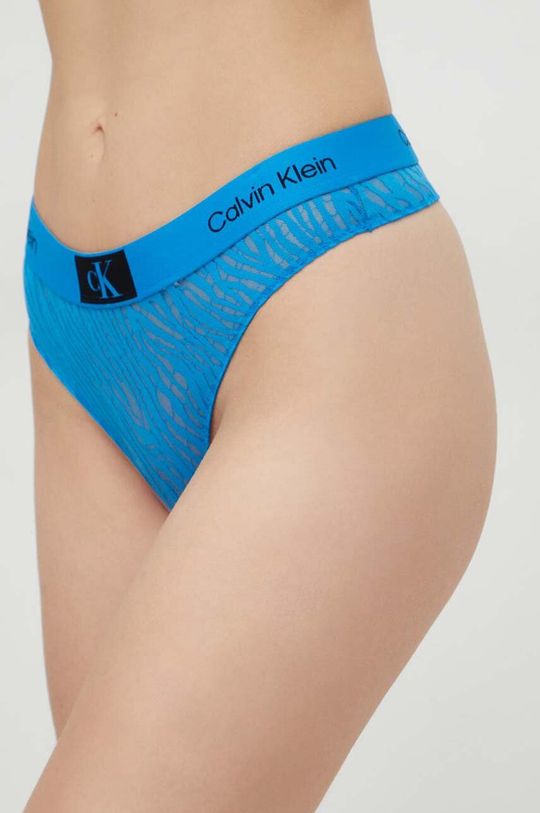 Шлепки Calvin Klein Underwear, синий шлепки calvin klein underwear синий