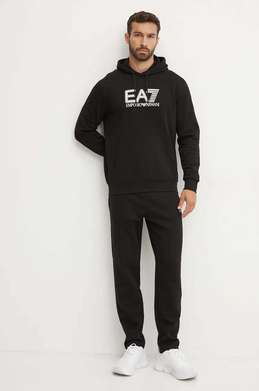 

Спортивный костюм EA7 Emporio Armani, черный