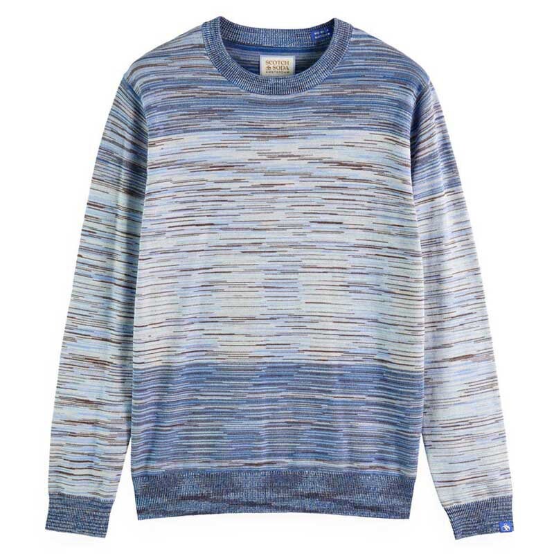 

Свитер Scotch & Soda Gradient Crew Neck, синий