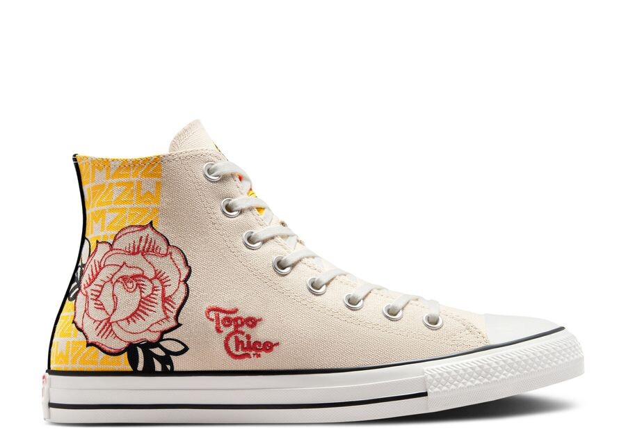 

Кроссовки Converse Topo Chico X Marka27 X Chuck Taylor All Star High 'Topo Chico Bottle', кремовый, Серый