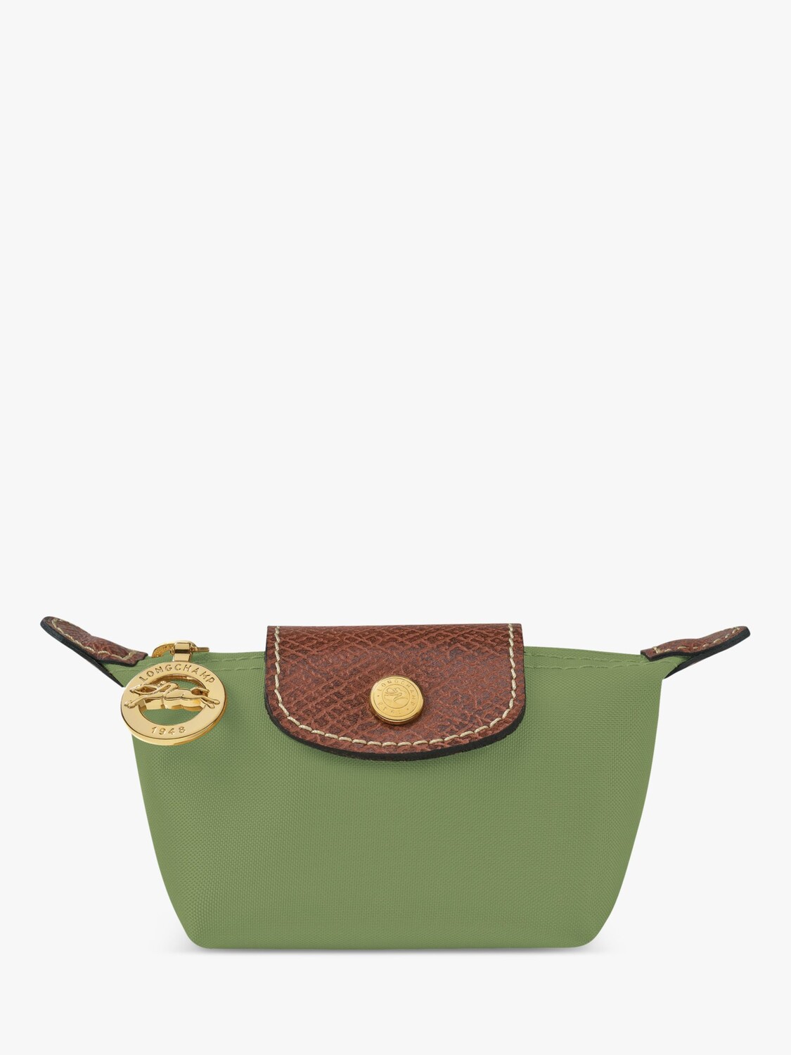 

Кожаный кошелек для монет Longchamp Le Pliage Original, Лишайник