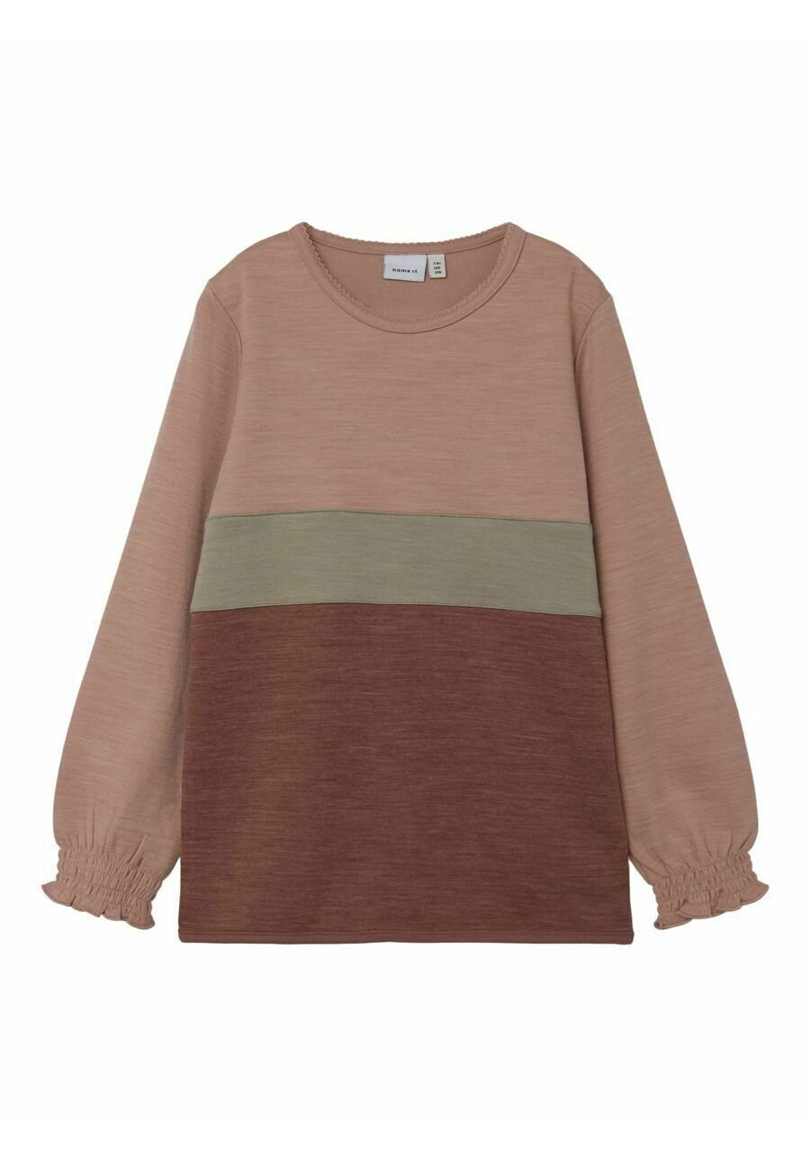 

Рубашка с длинным рукавом MIT LANGEN ÄRMELN Name it, цвет cognac