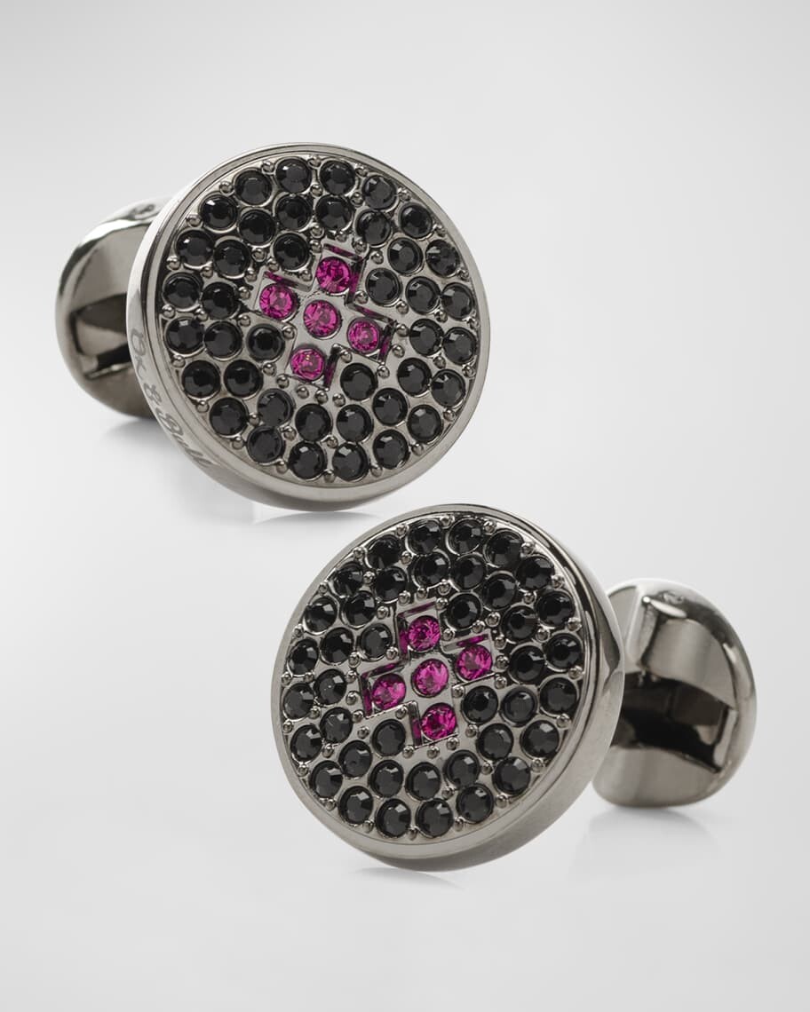 

Мужские запонки с кристаллами и пуговицами Cufflinks Inc.