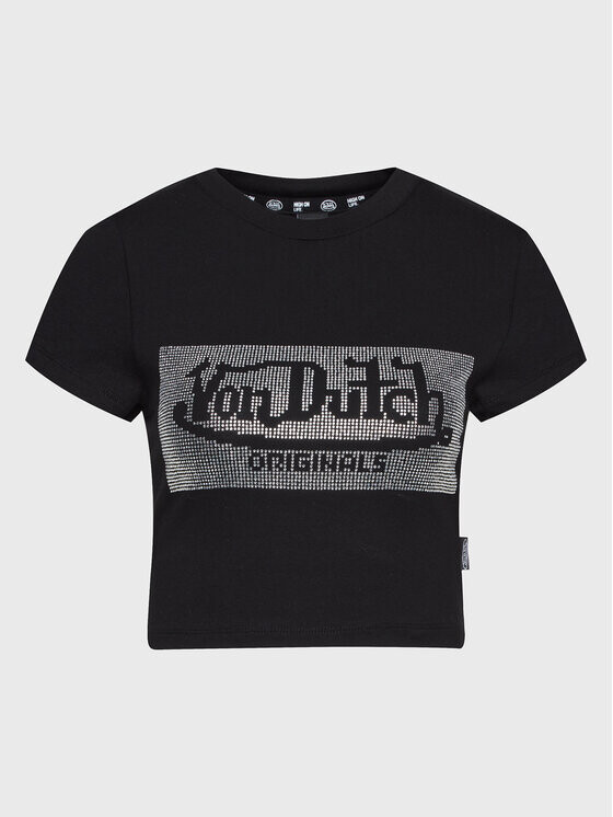 

Футболка стандартного кроя Von Dutch, черный