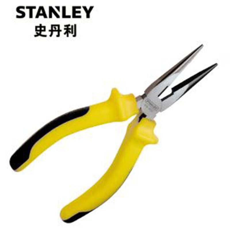 Плоскогубцы Stanley с двухцветной ручкой иглогубцы 8 дюймов 84-403-23 Корпоративная настройка A