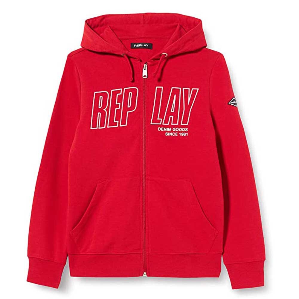 

Толстовка Replay SB2440.020.22739 Full Zip, красный