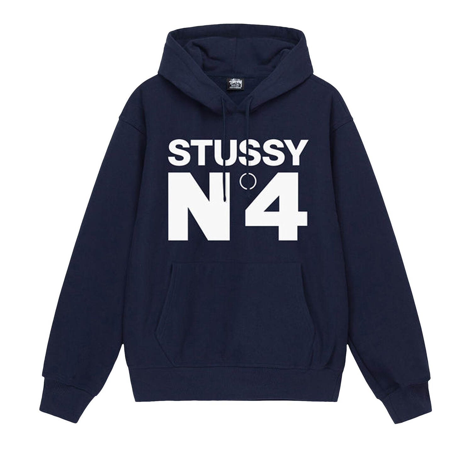 

Толстовка Stussy No.4 темно-синяя