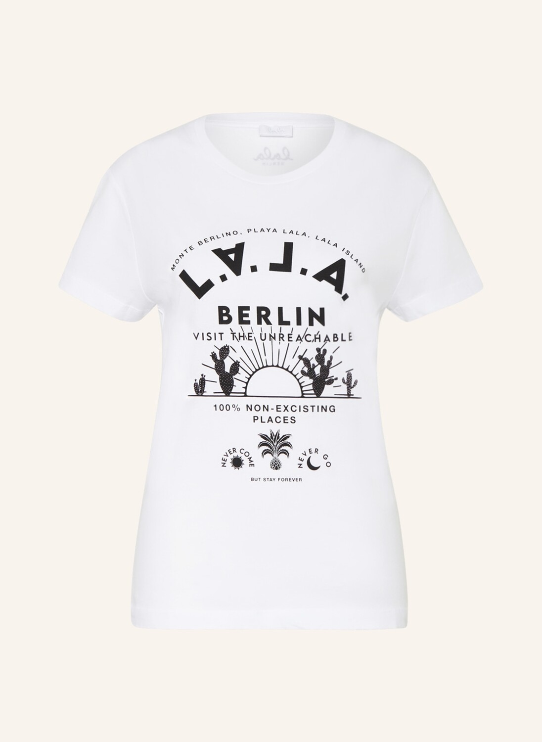 

Футболка Lala Berlin CARA, белый