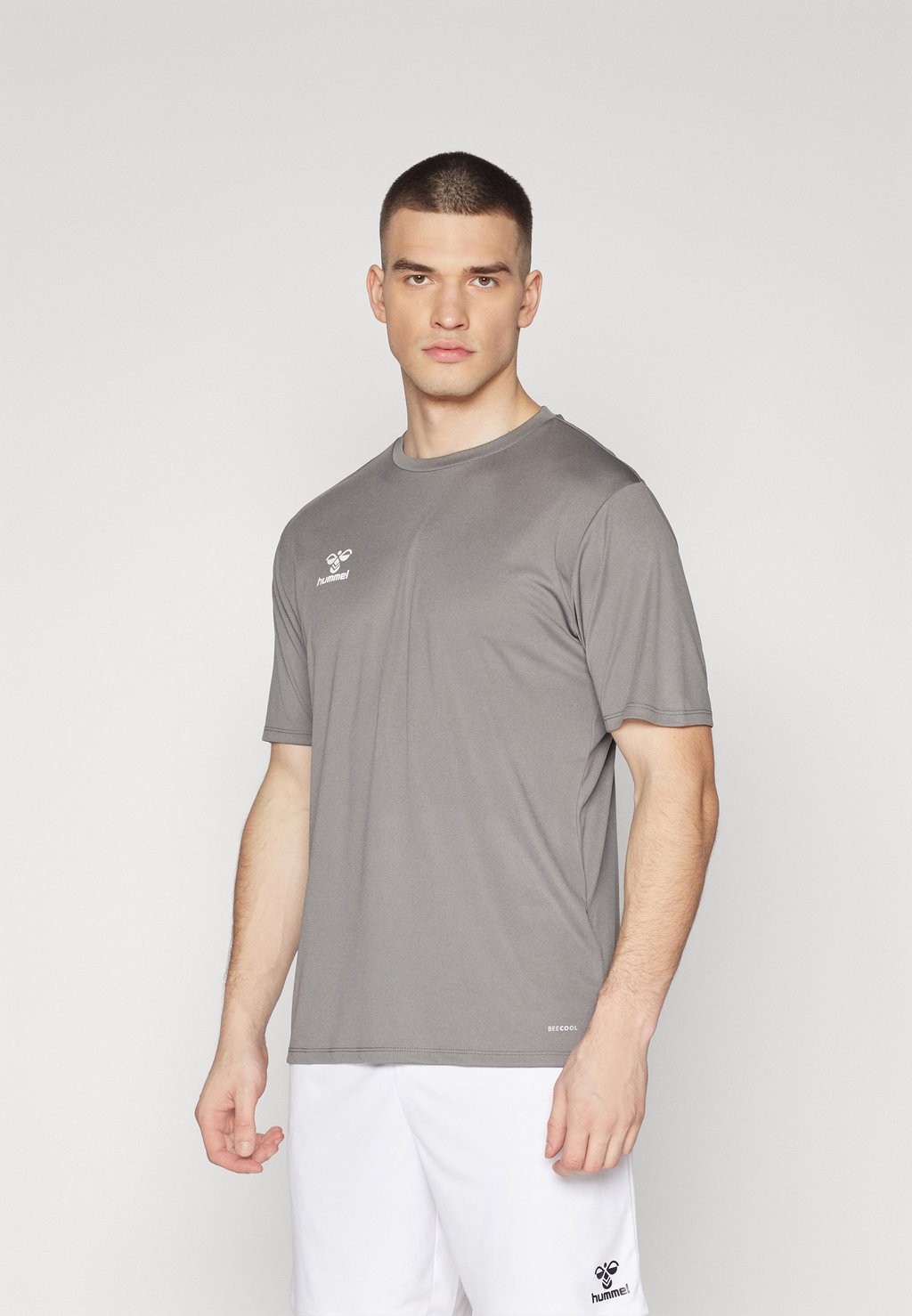 Спортивная футболка ESSENTIAL JERSEY Hummel, цвет steel grey
