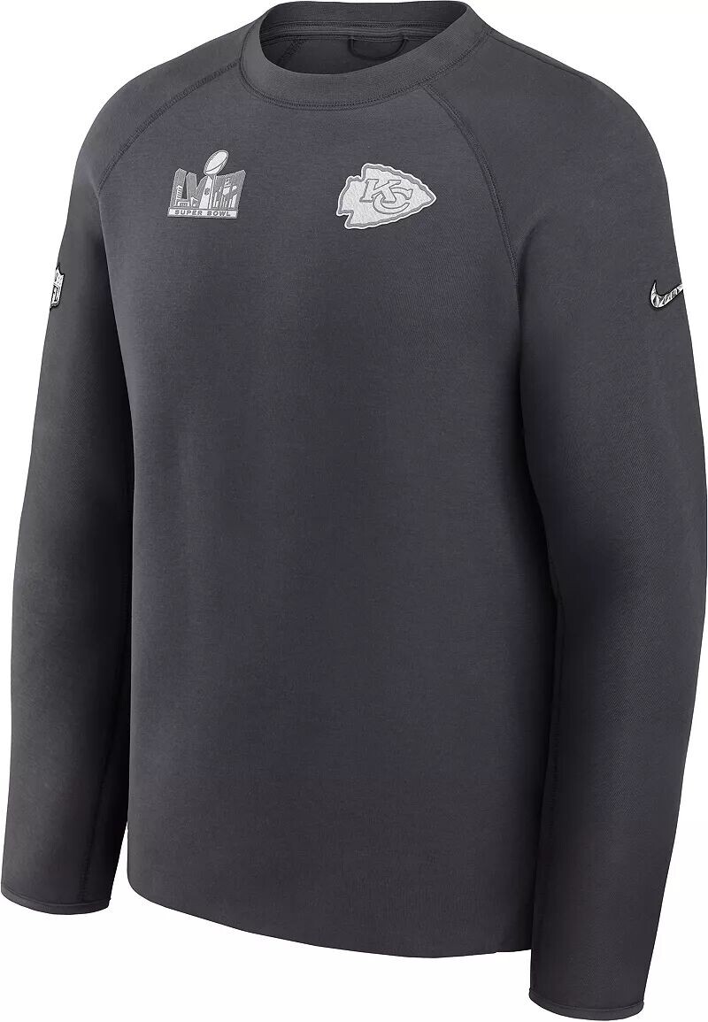 

Мужская толстовка Nike 2024 Super Bowl LVIII Bound Opening Night Kansas City Chiefs Crew