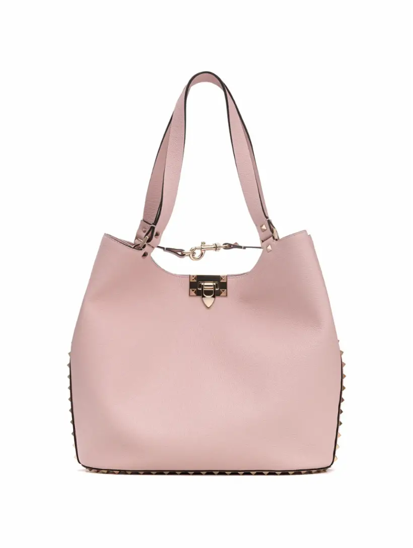 

Сумка-тоут Rockstud Valentino Garavani, розовый