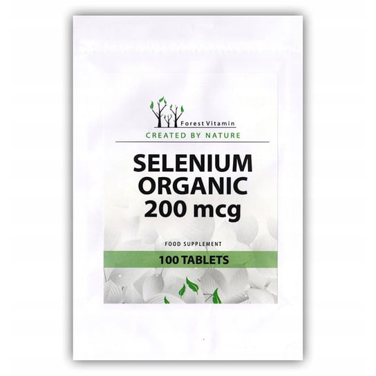Forest Vitamin, селен органический 200 мкг 100 таблеток