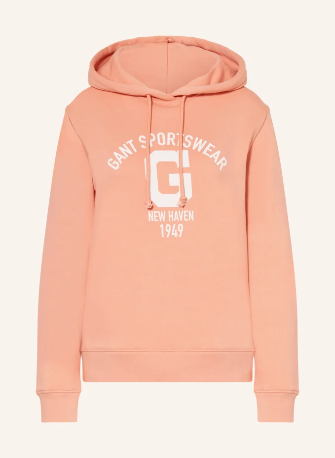 

Толстовка с капюшоном Gant, оранжевый
