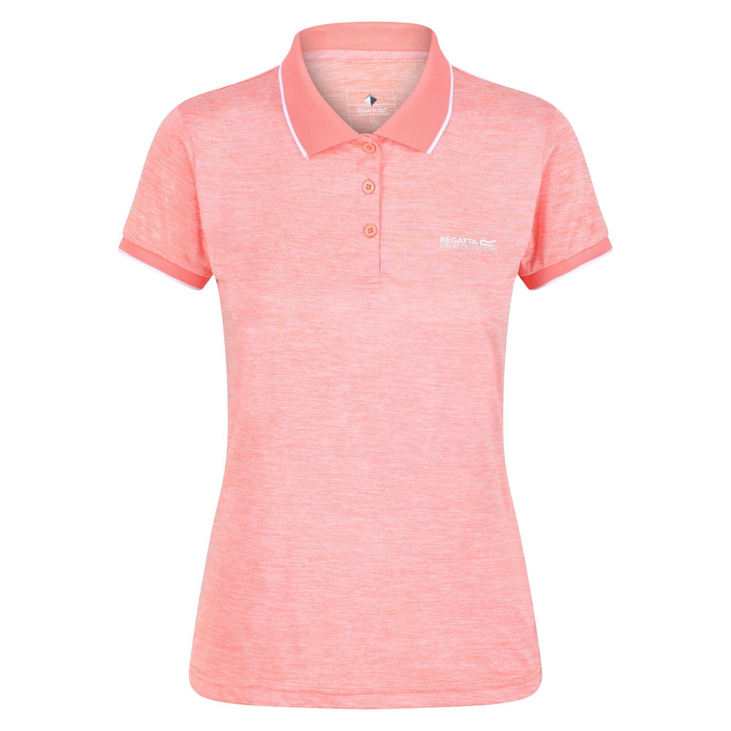 

Поло Regatta Wandershirt Remex II, цвет Fusion Coral