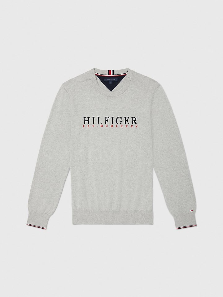 

Свитер с круглым вырезом Hilfiger Tommy Adaptive
