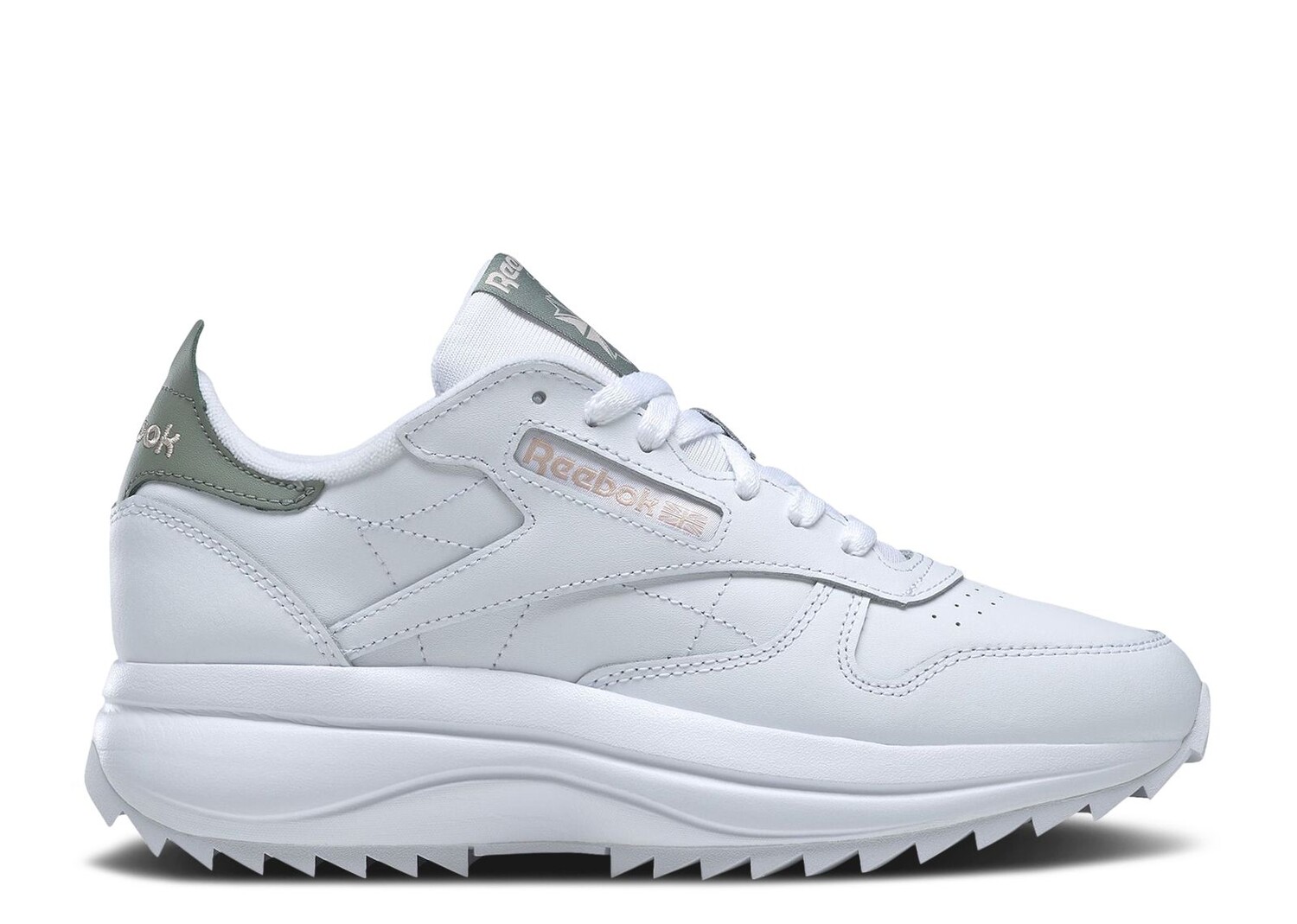 

Кроссовки Reebok Wmns Classic Leather Sp Extra 'White Harmony Green', белый