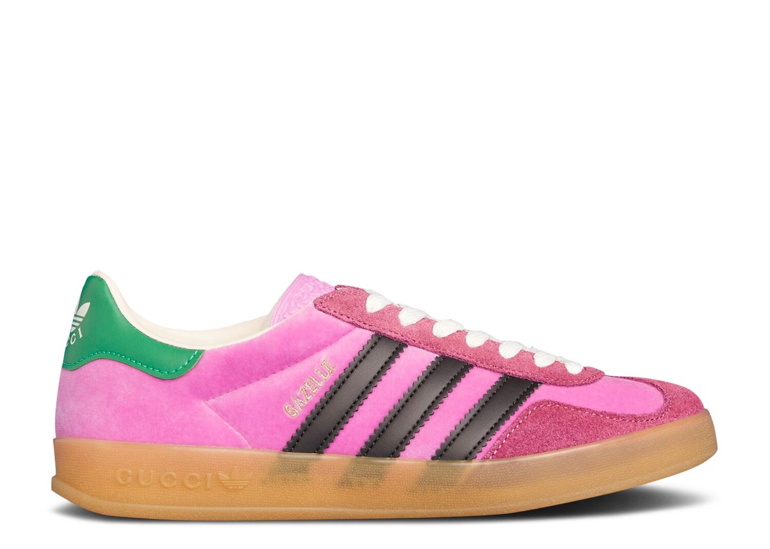 

Кроссовки adidas Gucci X Wmns Gazelle 'Pink Velvet', розовый