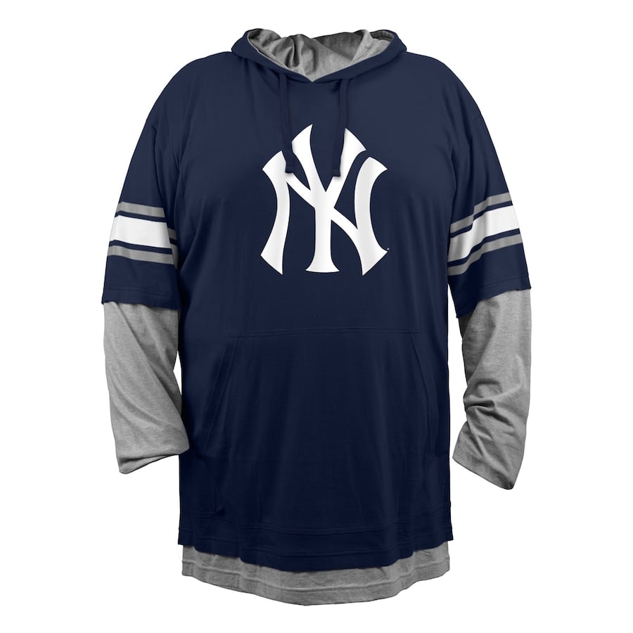 

Пуловер с капюшоном New Era New York Yankees, нави