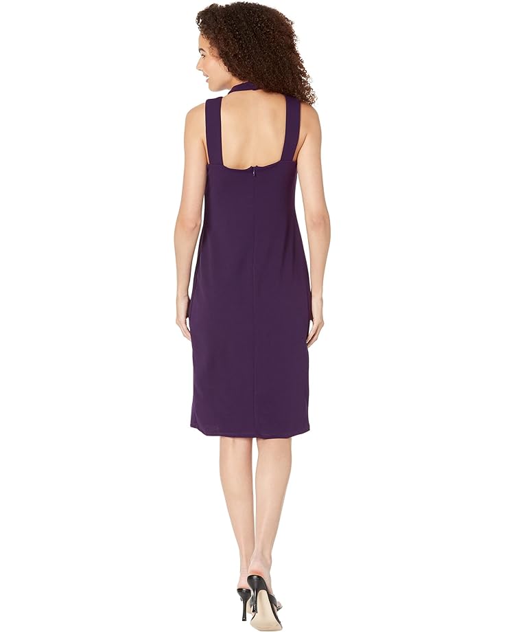 Платье Bebe Bodycon Halter Dress, фиолетовый
