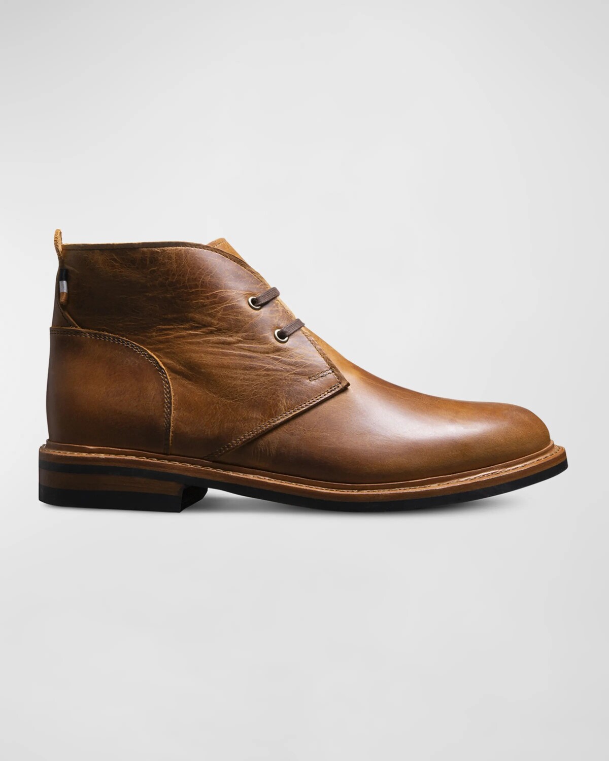 

Мужские погодоустойчивые кожаные ботинки чукка Chandler Allen Edmonds, цвет Pecan