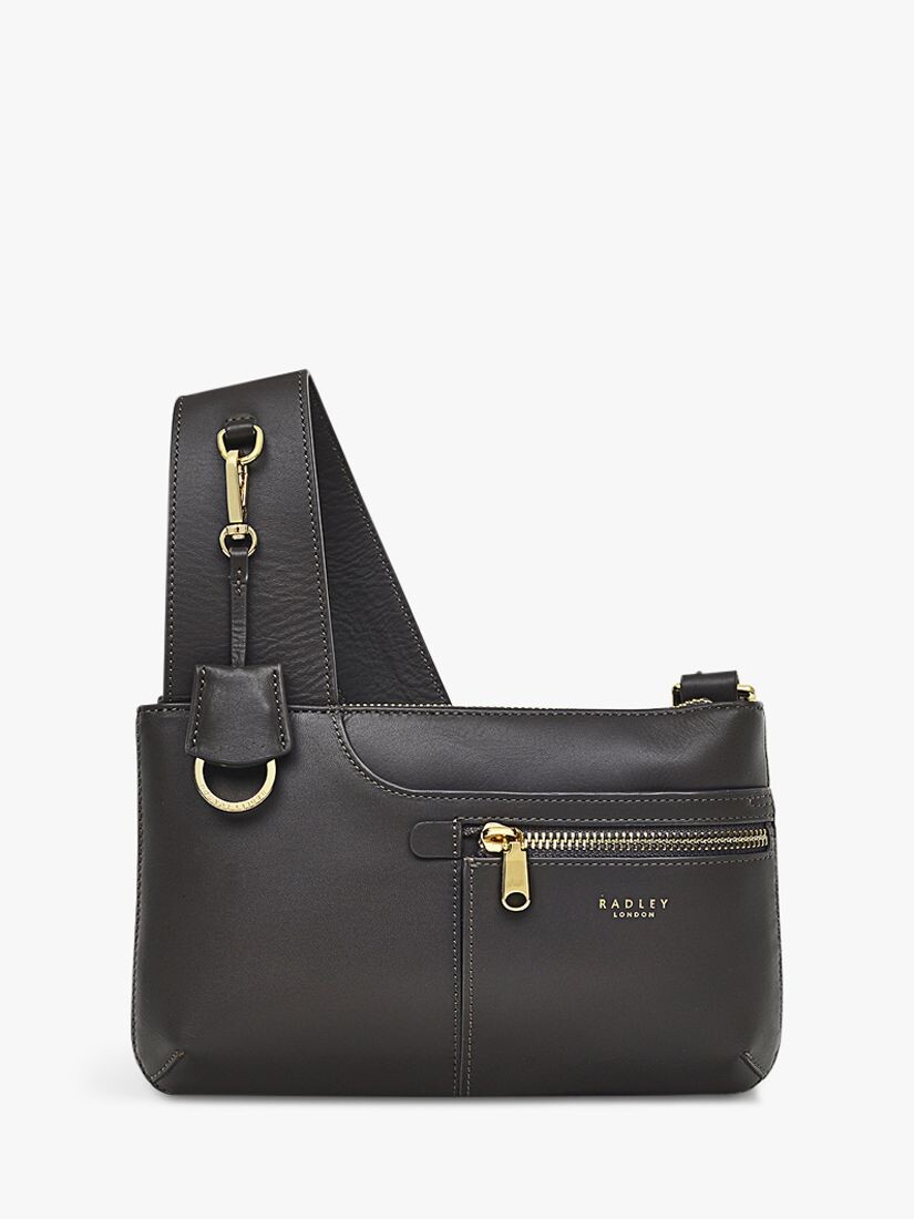 

Миниатюрная сумка через плечо Pockets Icon с молнией сверху Radley, гром