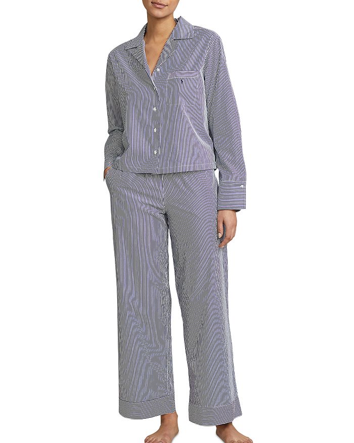 цена Полосатый пижамный комплект Bailey Polo Ralph Lauren