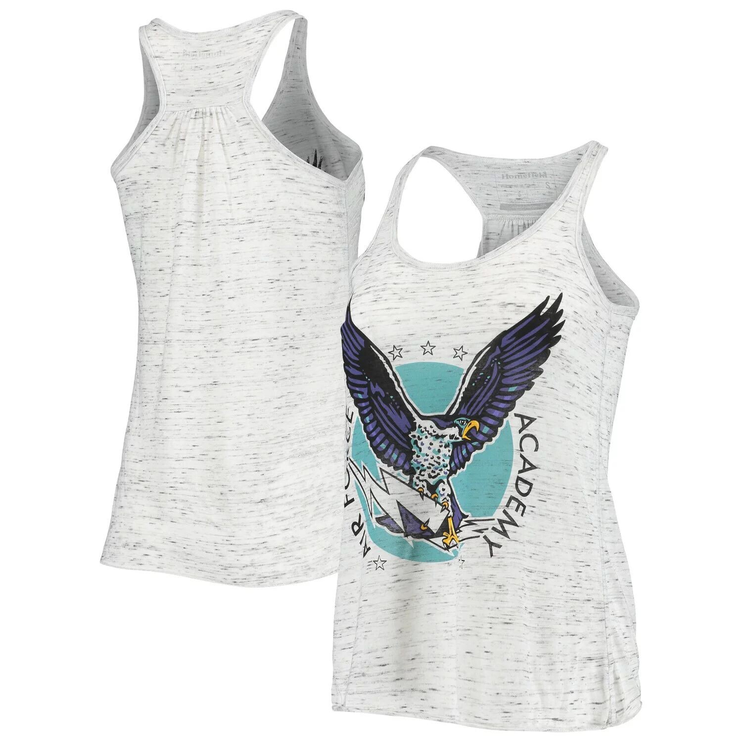 

Женская винтажная майка Homefield Ash Air Force Falcons Racerback