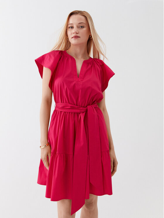 

Летнее платье стандартного кроя Lauren Ralph Lauren, розовый